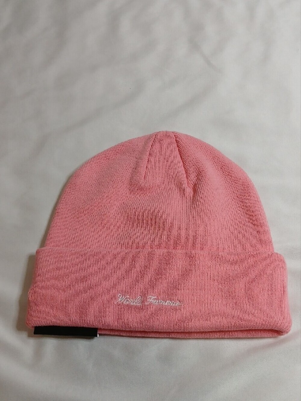 Supreme Pink Box Logo Cuffed Beanie - Picture 2 of 4